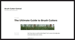 Desktop Screenshot of brushcuttercentral.com